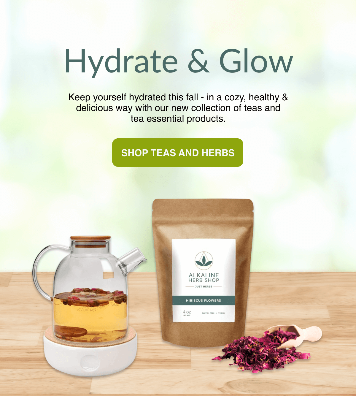 Keep Yourself Hydrated This Fall☕️🍁 Alkaline Herb Shop